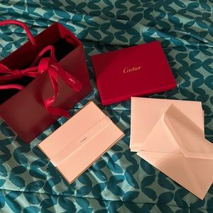 Cartier Greeting Letters 10 piece
